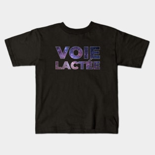 La voie lactée Kids T-Shirt